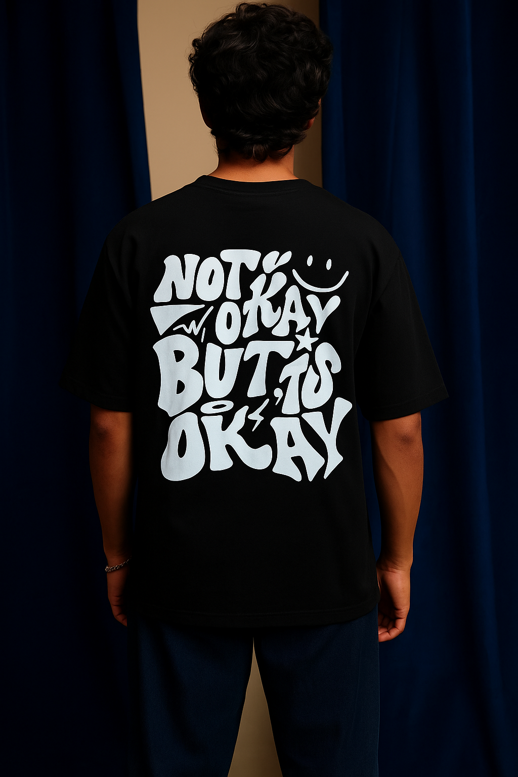 𝐈𝐭'𝐬 𝐎𝐤𝐚𝐲 𝐁𝐥𝐚𝐜𝐤 𝐃𝐫𝐨𝐩-𝐬𝐡𝐨𝐮𝐥𝐝𝐞𝐫 𝐓𝐞𝐞